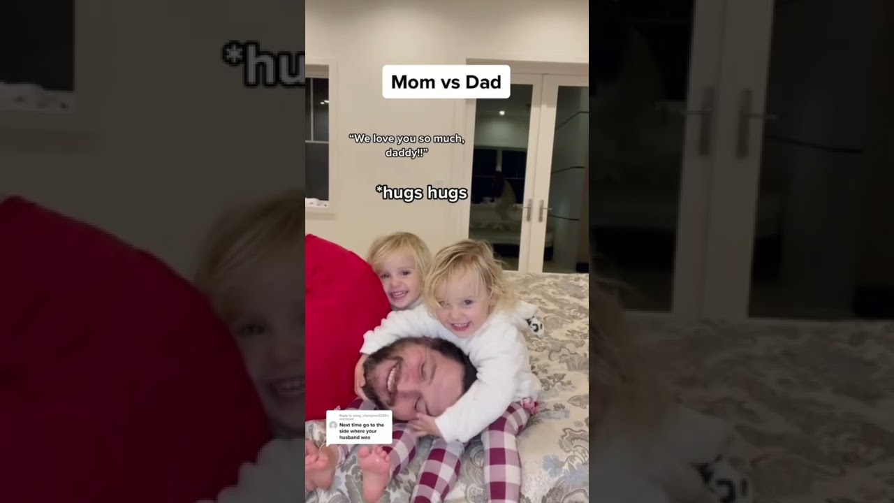 Mom vs dad. Who twins chose?