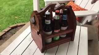 Making The Michigan Beer Caddy