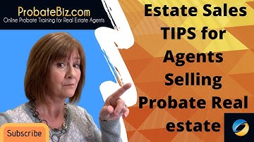 How do estate sales work |  probate real estate