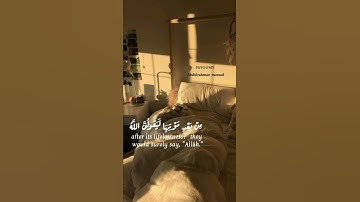 "قُلِ الْحَمْدُ لِلَّهِ بَلْ أَكْثَرُهُمْ لَا يَعْقِلُونَ"  حالات واتس قرآن كريم اريح قلبك.🖤