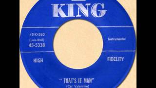 THE VALENTINES - THAT'S IT MAN [King 5338] 1960 chords