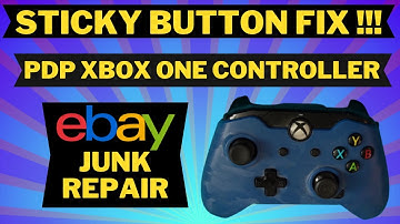 PDP Xbox One Controller | Sticky Button Fix | Ebay Junk Repair