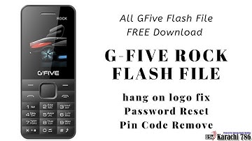 How To Flash GFive Rock Mobile | GFive Rock Boot Key | GFive Rock Flash File | Gfive Rock Mobile