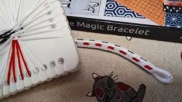 Tutorial Kumihimo Square Section Bracelet