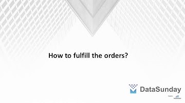 Datasunday.com - How to fulfill the orders?
