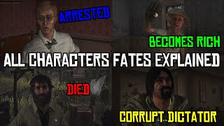 What Happened To All The Red Dead Characters After The Story? Their Fates -Red Dead Lore Explained