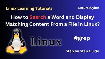How to Search a Word and Display Matching Content from a File in Linux (Using grep Command)