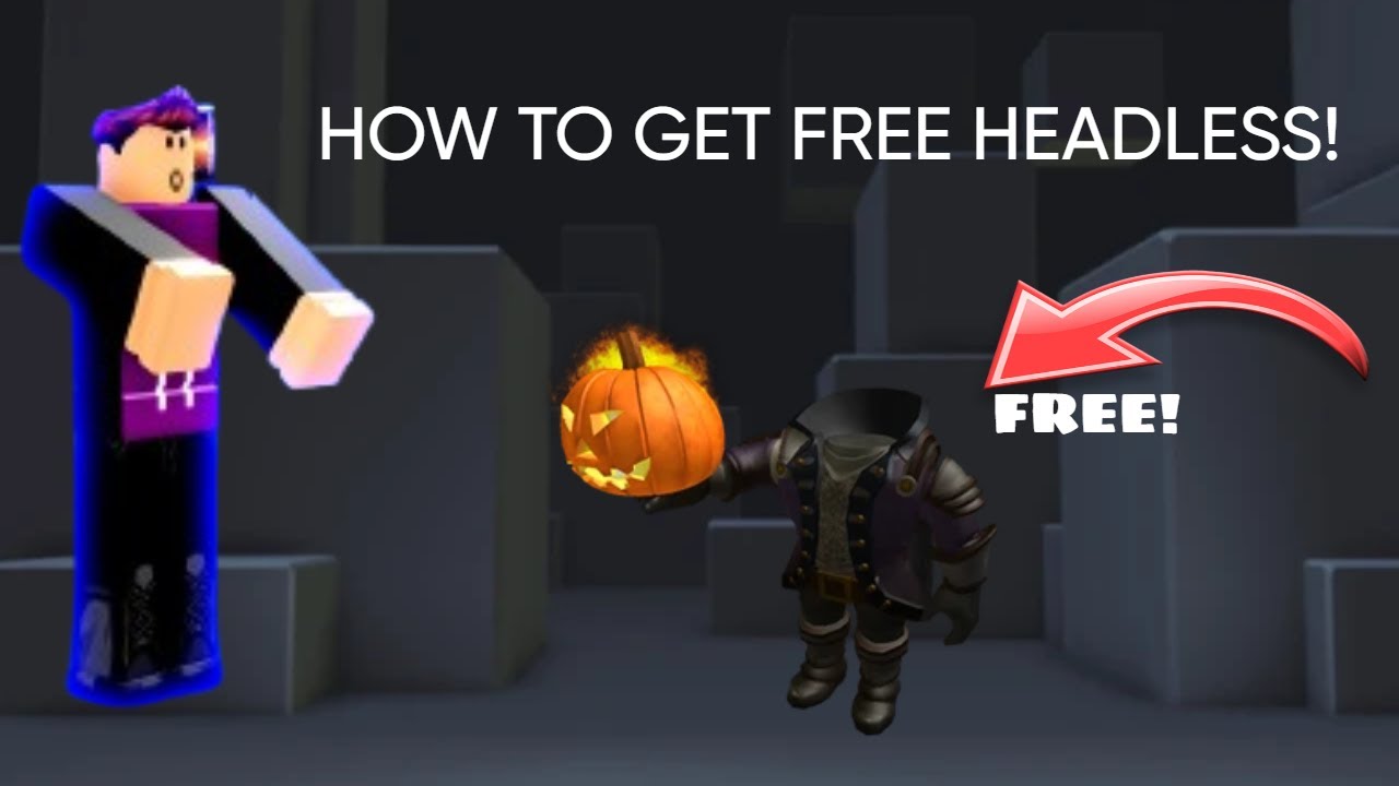How To Get FREE Headless On ROBLOX 2026 UPDATED YouTube 
