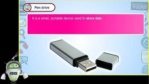 Hardware and Software Part 4 - Storage Devices | Computer Knowledge for Class 3 Chapter 1