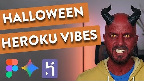 I Built an AI Halloween Photo Booth with Heroku Vibes & Gemini
