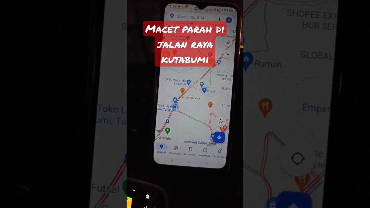 INFO LALIN!! Jalan Raya Kutabumi Macet Panjang
