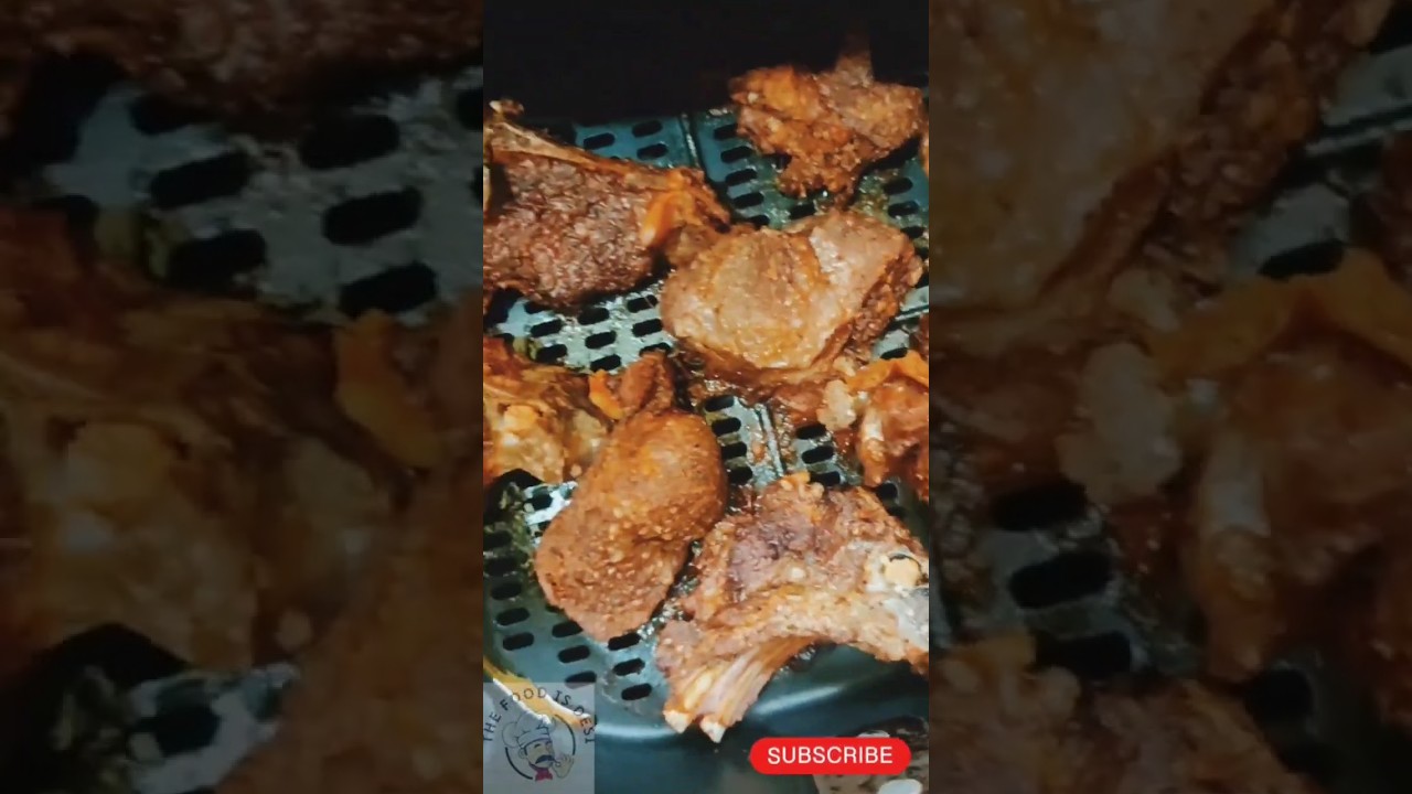 Mutton Fry in Air fryer 