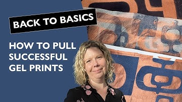 Beginners Guide to Gel Printing: Unleash Your Creativity with Back to Basics Techniques!