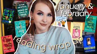 What I Read During January & February | Reading Wrap Up 📚