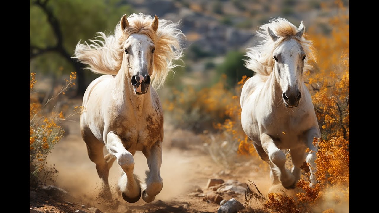 The life of galloping animals today, modern for 2023 - YouTube