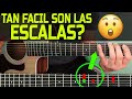 Aprender escalas y usarlas en guitarra es muy facil como no aprendi esto antes