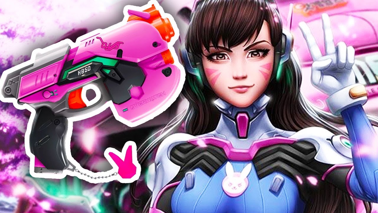 Nerf lançará arma inspirada na Light Gun da personagem D.Va, de Overwatch -  Canaltech