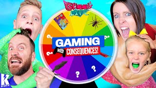 Gaming with Consequences! (A GROSS Gummy's Life) K-CITY GAMING
