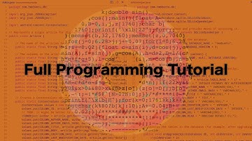 Programming Tutorial Speedrun Any% [World Record]