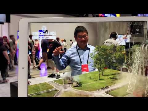 World of Tanks in augmented reality
