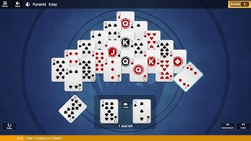 Pyramid Solitaire - Rules of the Game