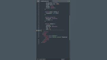 Gradient Download Button | HTML CSS