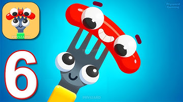Fork N Sausage - Gameplay Walkthrough Part 6 - New 2025 Update (iOS, Android)