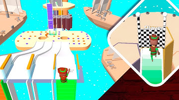 Bridge Race - Android iOS Gameplay Walkthrough - Level 41, 42