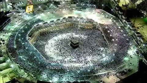 القارئ الشيخ خالد الغامدي تلاوة جميلة من صلاة التروايح لعام ١٤٣٧ من سورة المائدة