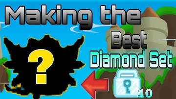 MAKING THE BEST (DIAMOND SET) USING ONLY 10 Diamond Locks! GROWTOPIA! | Set Challenge |