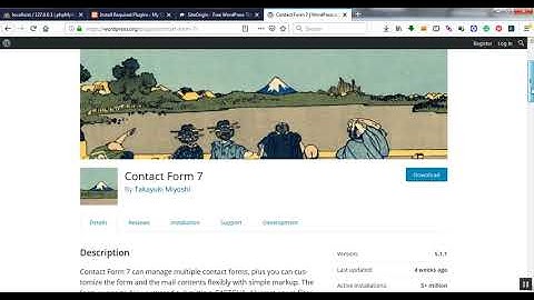 Video 8 - How to download and install wordpress plugins