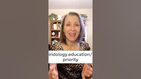 Iridology Training Course - Registration is open!