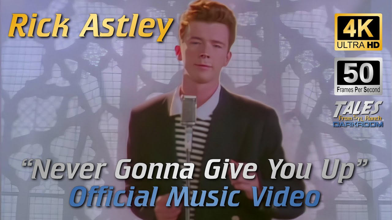 AI has remastered Rick Astley's 'Never Gonna Give You Up' in