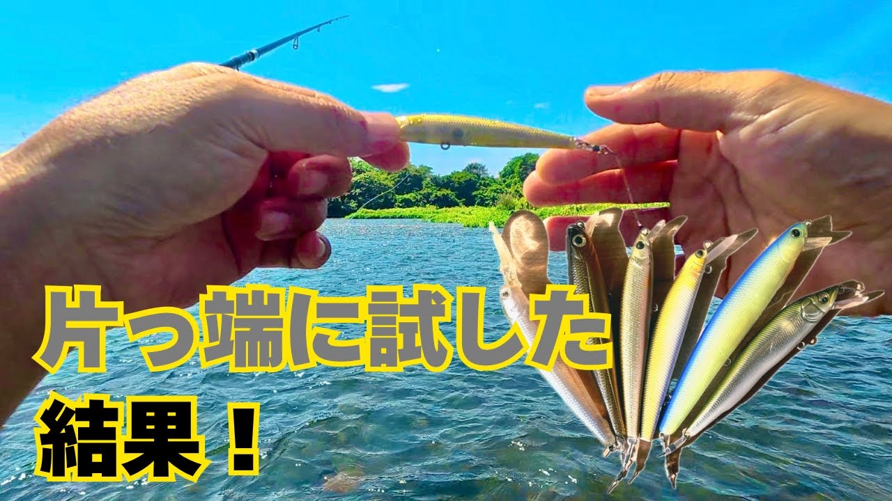 【アユイング】手持ちのアユルアー総動員…釣れたのはコレ！相模川アユイング実釣検証