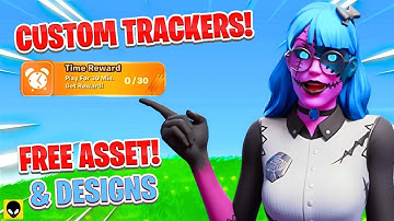 CUSTOM TRACKERS + FREE ASSETS | UEFN | FORTNITE