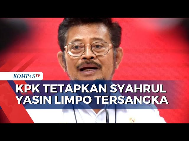 KPK Resmi Tetapkan Syahrul Yasin Limpo Tersangka Korupsi di Kementerian Pertanian class=