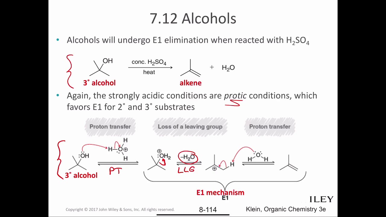 7.12 Substitution And Elimination Reactions With Other Substrates PART