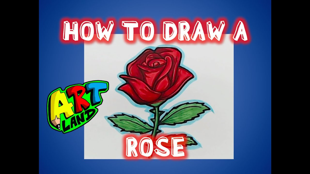 How to Draw a Rose on YouTube