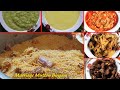 Marriage Mutton Biryani Vlog | Brinjal Chutni Quail gravy Pumpkin sweet Rice Kheer Haryali Chicken