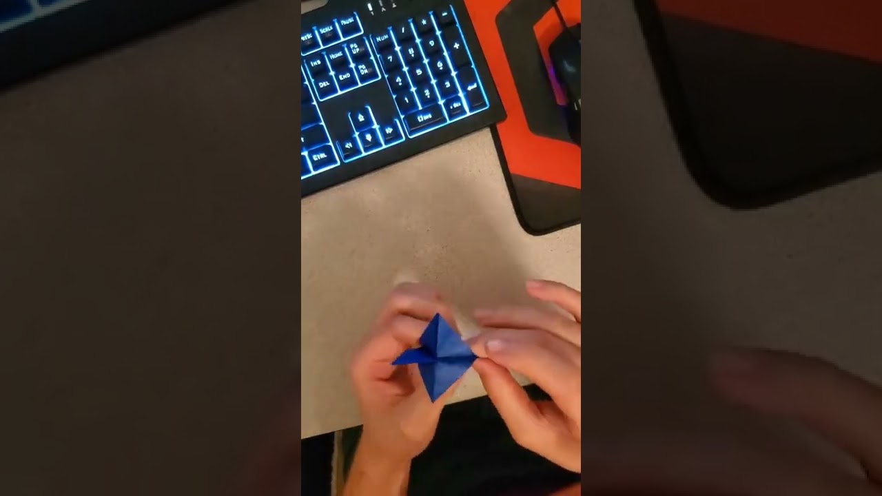 Origami fox tutorial