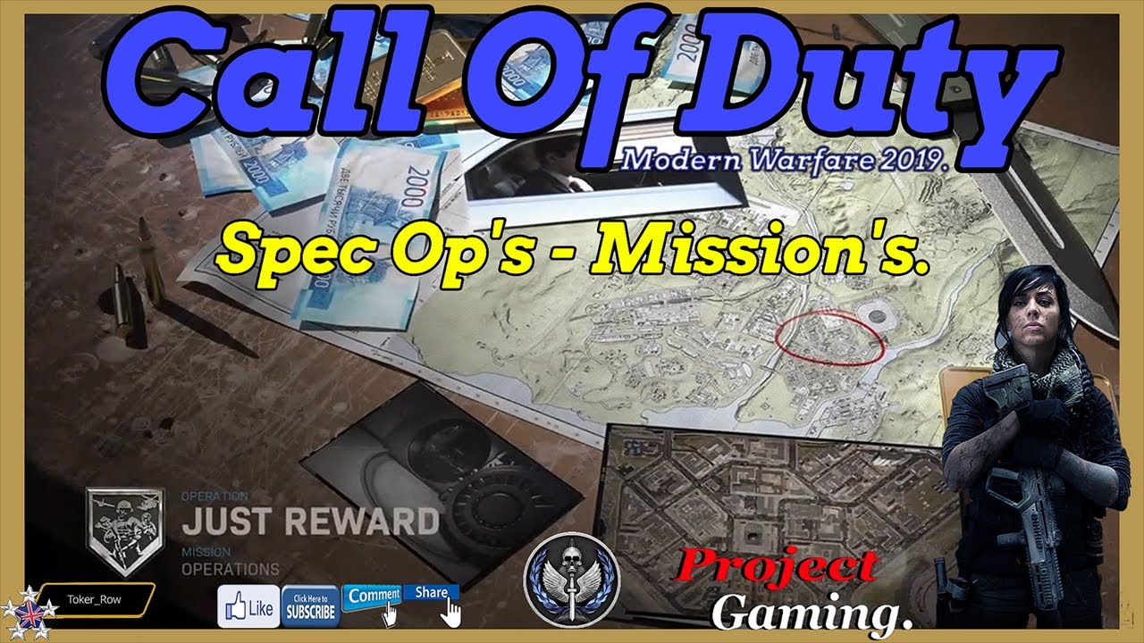 How to complete the Operation Just Reward Spec Op's mission on Call Of Duty Modern Warfare 2019