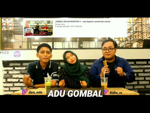 ADU GOMBAL BERSAMA R.WULANDARI KORBAN PRANK - FT. DIMAS FARIH CHANEL class=