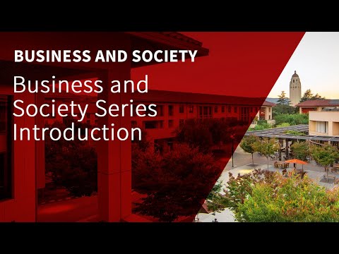 Senior Associate Dean Brian Lowery: Business and Society Series
