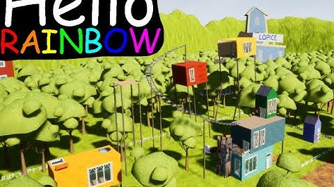Hello Neighbor Mod Kit прохождение мода Hello Rainbow