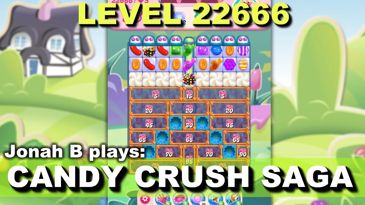 Candy Crush Saga Level 22666 - YouTube