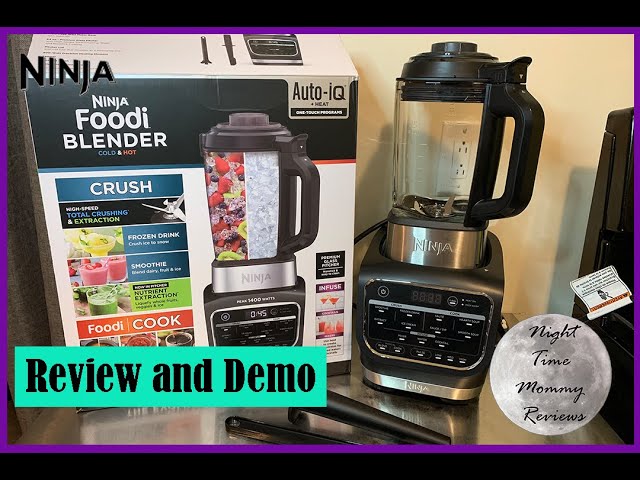 NINJA FOODI COLD AND HOT BLENDER, Unboxing, Review and Demo 2019