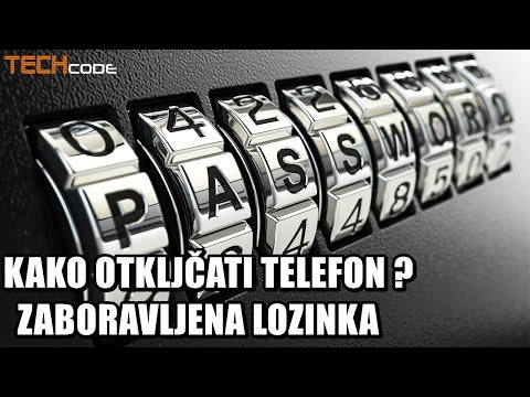 Kako otključati telefon ako je lozinka zaboravljena ?