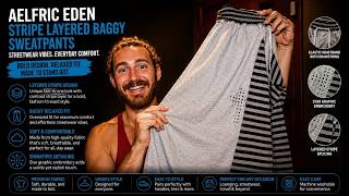 Aelfric Eden Sweatpants Review: Y2K Style Baggy Wide Leg Pants