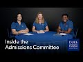 Admissions Deans at Duke Fuqua discuss what matters most