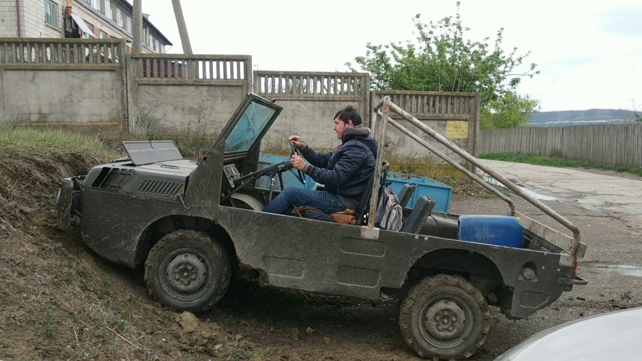 ЛуАЗ ТПК Амфибия, отличная машина для нашей фермы, Молдова - YouTube